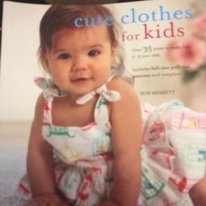 Cute Clothes for Kids sewing book